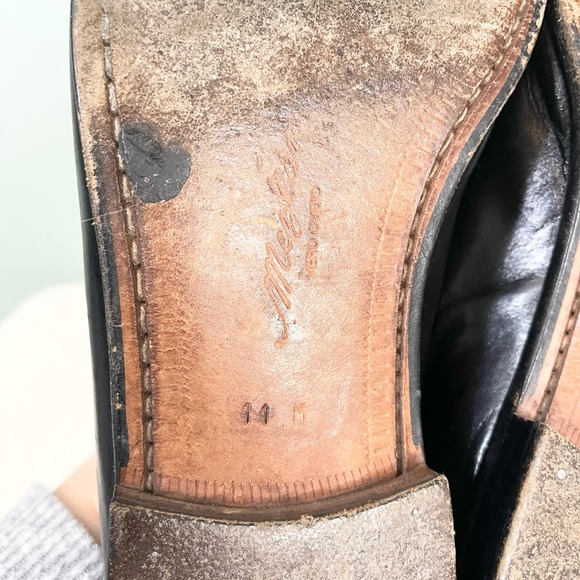 Mezlan Santander Men's Black Leather Kiltie Tassel Loafer Shoes Size 11M - Picture 8 of 12